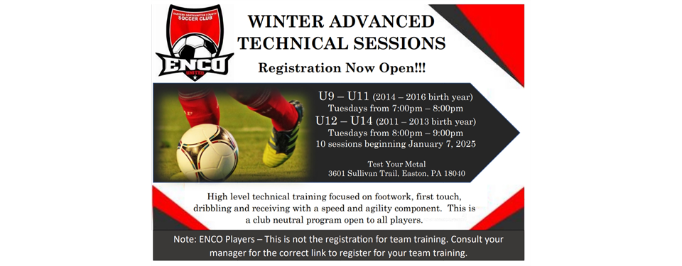 WINTER ADVANCED TECHNICAL TRAININGS